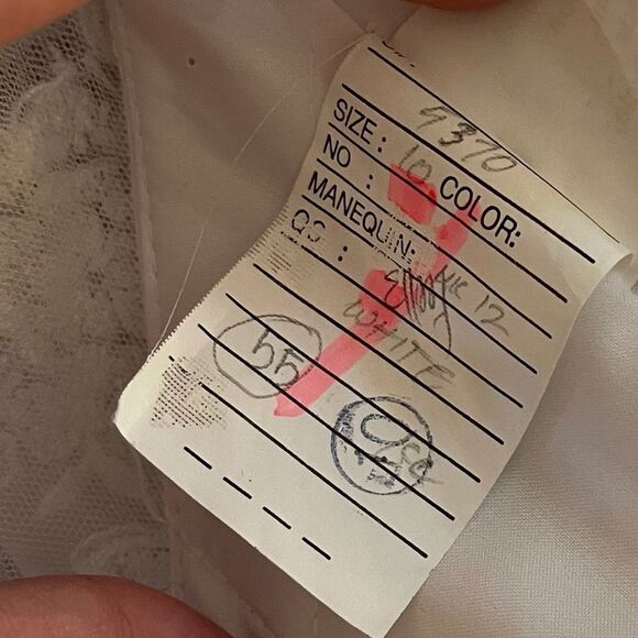 Mori Lee Wedding Dress 5370 Lace Embroidered Sash - Picture 9 of 12